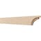 Ekena Millwork 2in. W x 4in. H x 28in. L Rivera Woodgrain TimberThane Rafter Tail, Primed Tan RFTUR02X04X28RIVRCPR - alternate 1